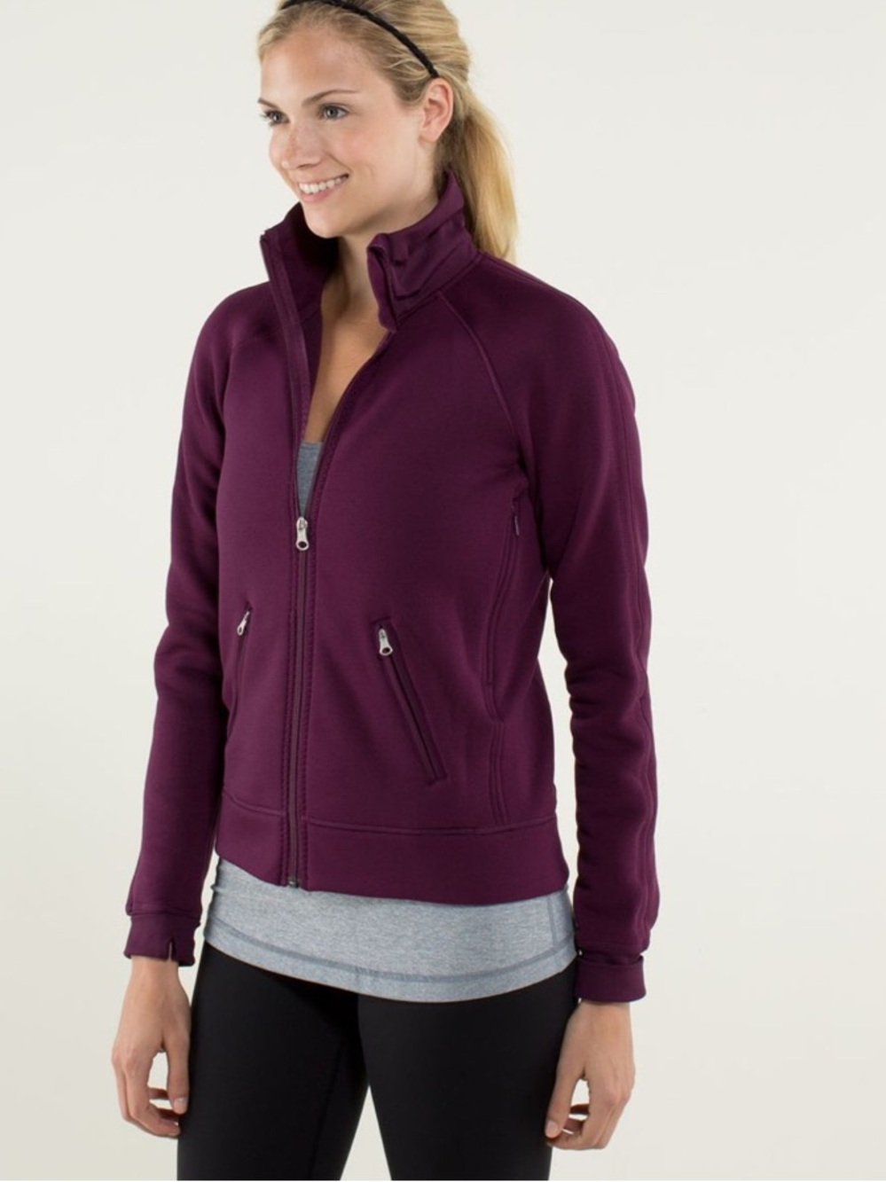 Lululemon Keep It Cozy Jacket - Plum